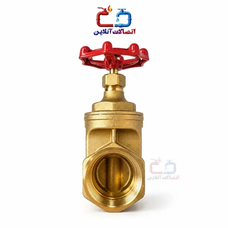 شیر فلکه کشویی 3 اینچ کیز ایران — تصویر ۵