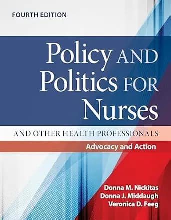 و دانلود نسخه کامل کتاب زبان اصلی Policy and Politics for Nurses and Other Health Professionals: Advocacy and Action PDF | دانلود کتاب خارجی