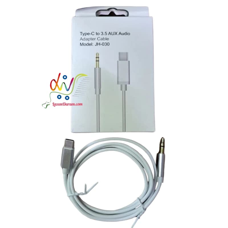 تبدیل جک تایپ سی به جک 3.5 نری-JH-030
