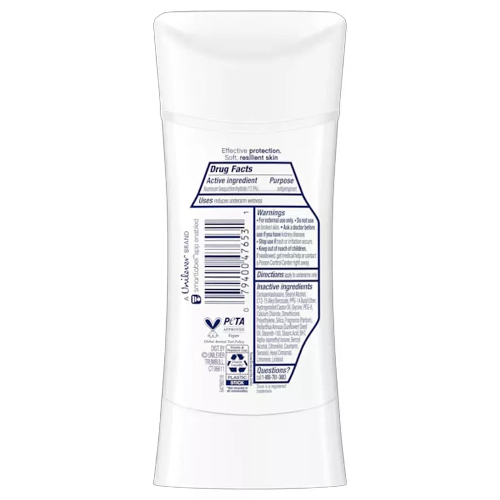 دئودورانت صابونی داو زنانه مدل Advanced Care Vanilla & Cocoa Butter — تصویر ۳