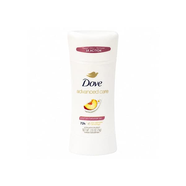 دئودورانت صابونی داو زنانه مدل Advanced Care Peach & Chamomile Tea