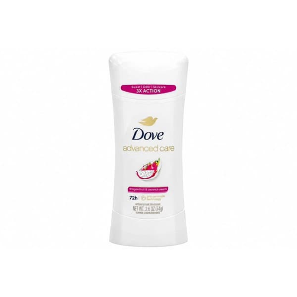 دئودورانت صابونی داو زنانه مدل Advanced Care Dragon Fruit & Coconut Cream