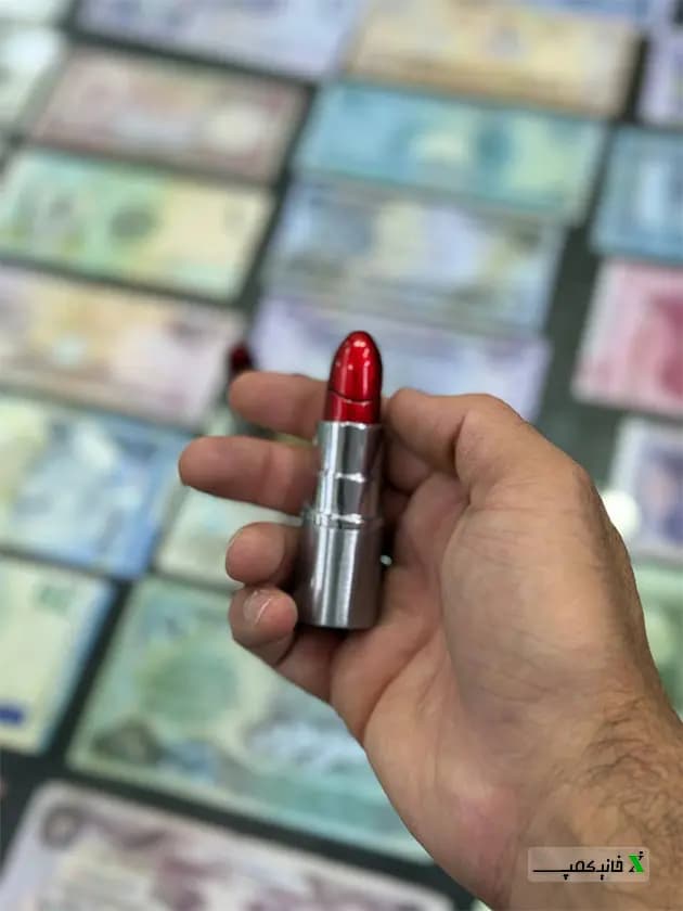 فندک گازی زنانه طرح رژ لب — تصویر ۵