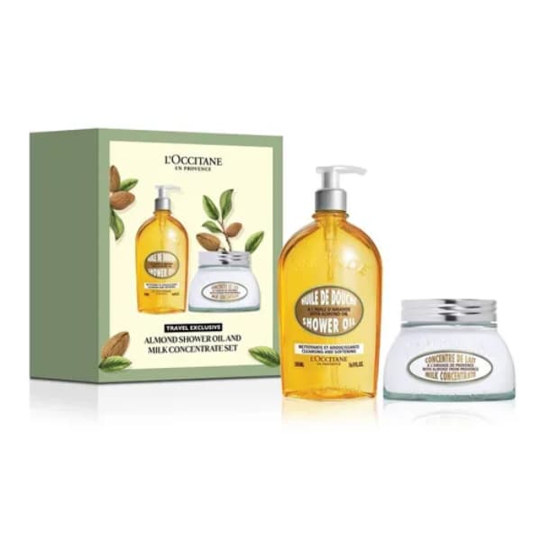 ست روغن دوش و کنسانتره شیر بادام لوکسیتان L’Occitane — تصویر ۲