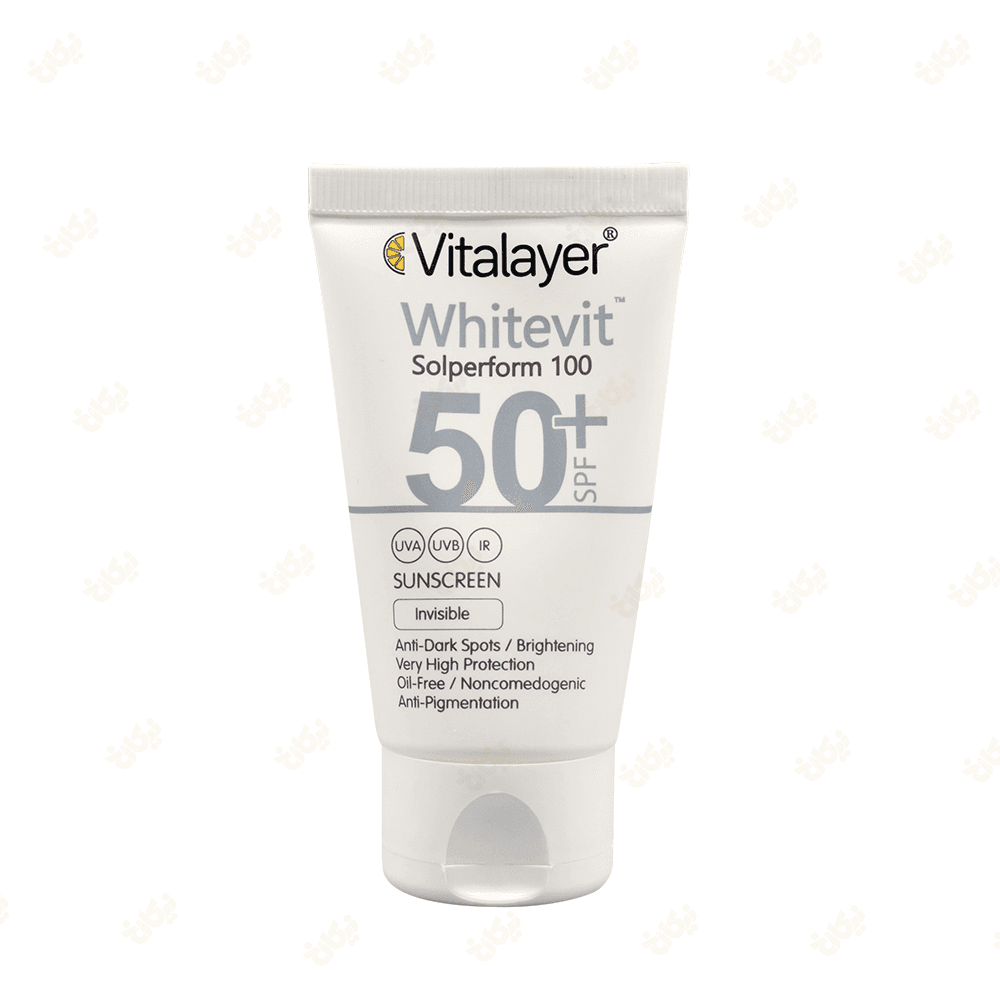 کرم ضد آفتاب ضد لک وایت ویت ویتالیر 40ml (بی رنگ) — تصویر ۲