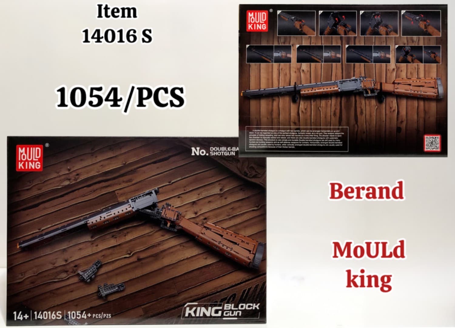 لگو وینچستر 1054 قطعه برند MOULD KING
