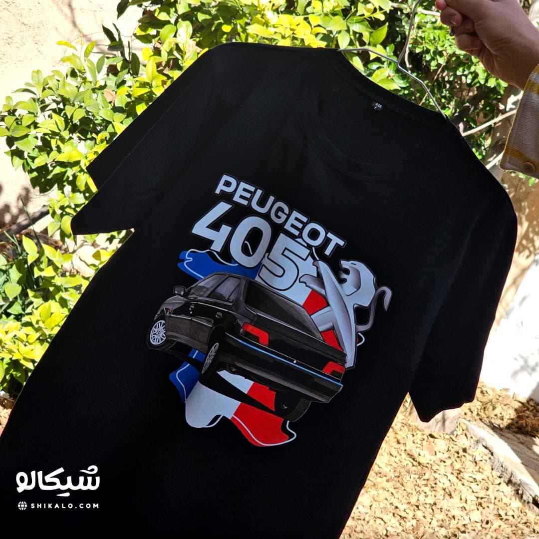 تیشرت 405 شوتی مشکی