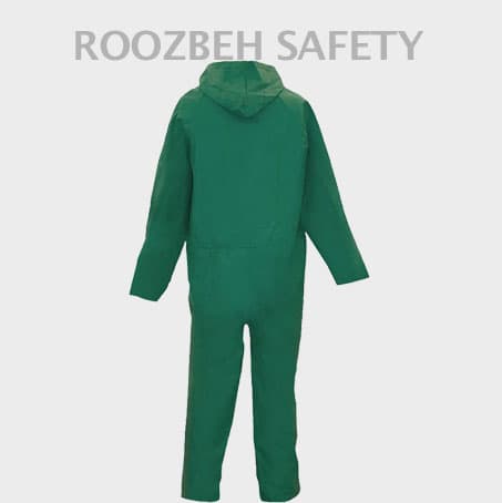 لباس یکسره ضد اسید پرومکس Promax رنگ سبزGREEN — تصویر ۲