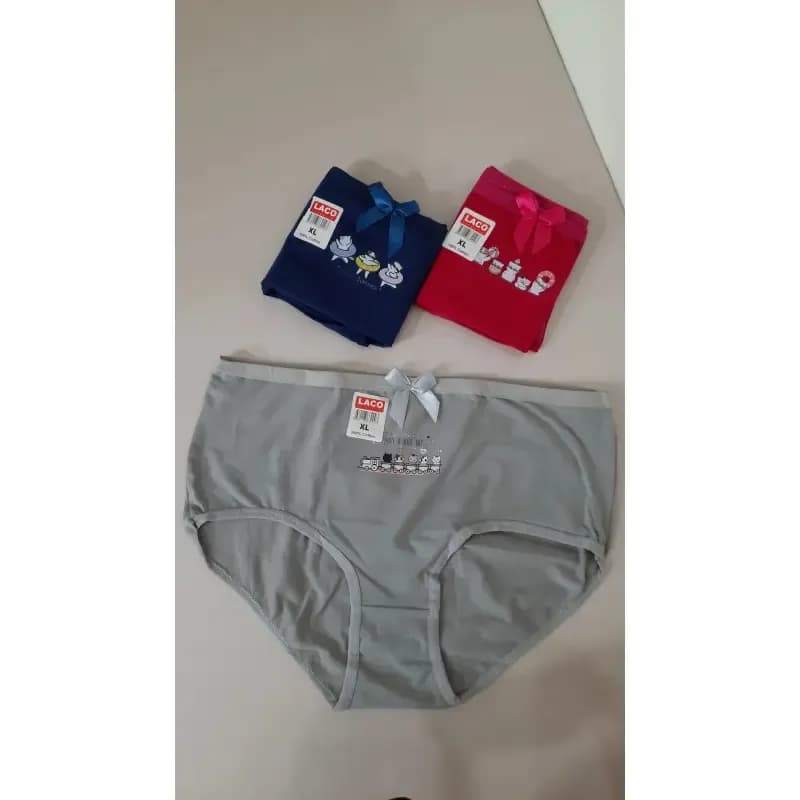 شورت زنانه نخی کش کاغذی برند لاکو سایز XL رنگبندی روزمره — تصویر ۵