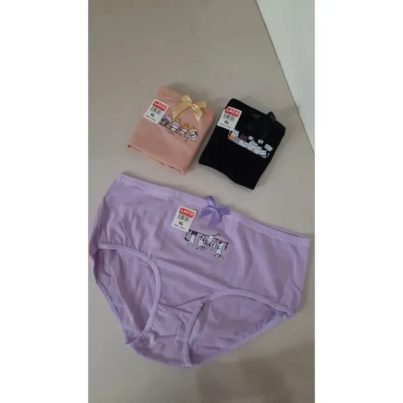 شورت زنانه نخی کش کاغذی برند لاکو سایز XL رنگبندی روزمره — تصویر ۶