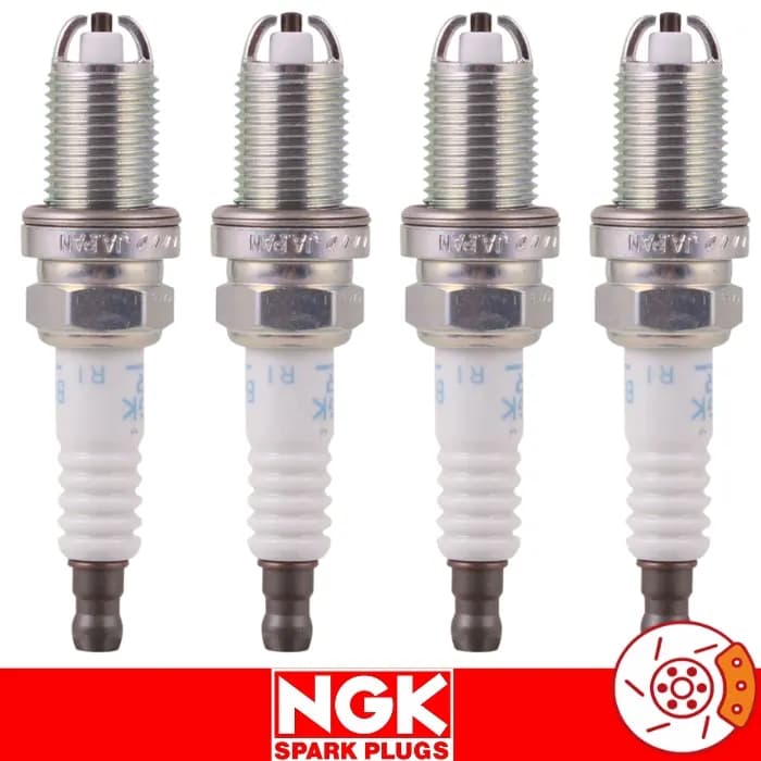 شمع موتور لیفان 820 پایه کوتاه دو الکترود نیکلی ان جی کی NGK کد BKR6EK-2288 — تصویر ۳