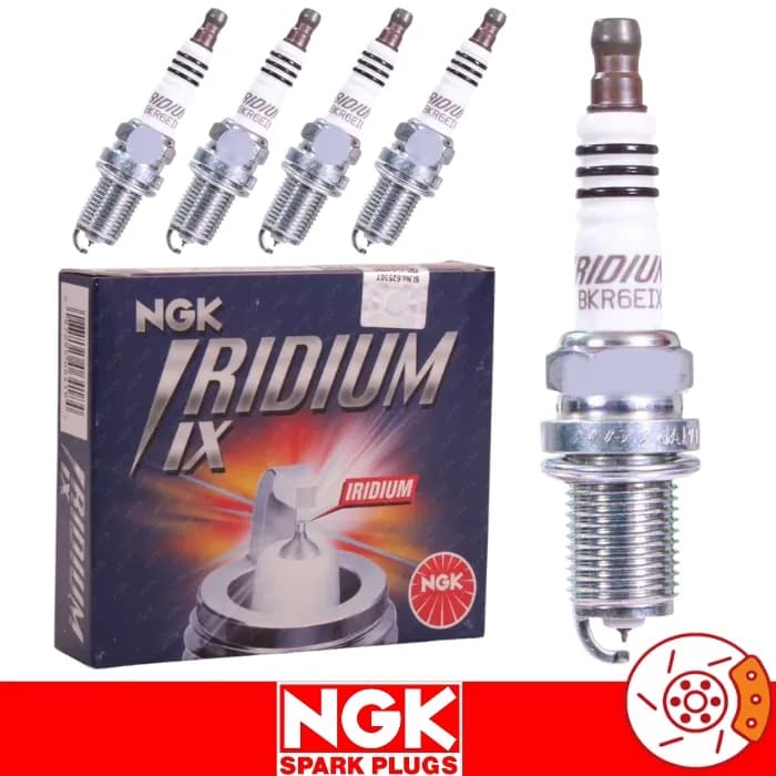 شمع موتور کیا کارنز پایه کوتاه سوزنی ایریدیوم لیزری ان جی کی NGK کد BKR6EIX-6418 — تصویر ۲