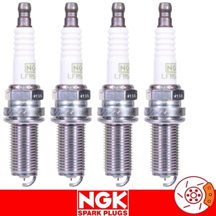 شمع موتور کیا موهاوی پایه بلند سوزنی پلاتینیوم لیزری ان جی کی NGK کد LFR5A-GP-5018 — تصویر ۴