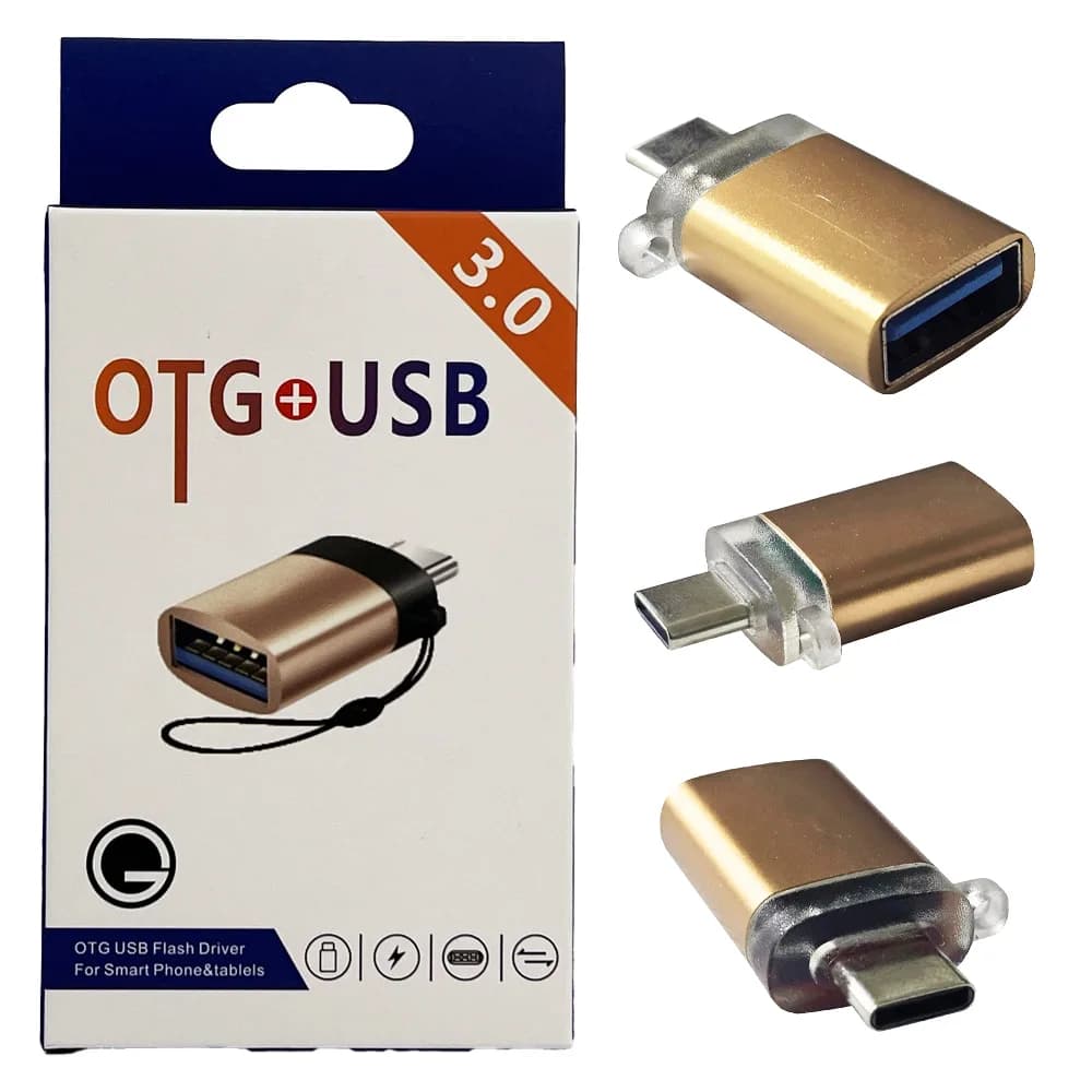 رابط OTG TYPE-C LED USB3