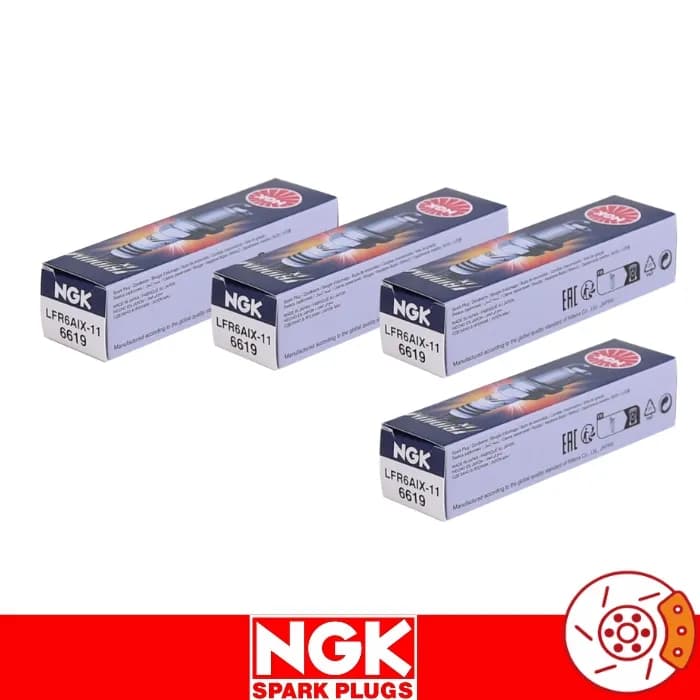 شمع موتور سوناتا پایه بلند سوزنی ایریدیوم لیزری ان جی کی NGK کد LFR6AIX11-6619 — تصویر ۴