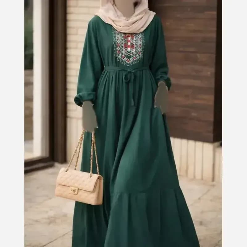 ساحلی نخ اورجینال خنک و سبک بهاره و تابستانه آیدا چاپی فری سایز — تصویر ۳