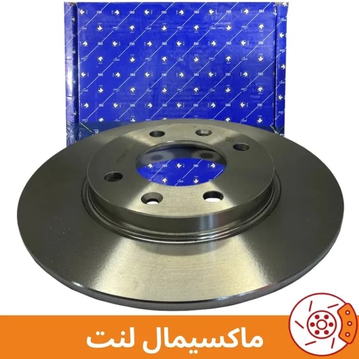 دیسک چرخ عقب پژو 206 تیپ 5 شرکتی ایساکو — تصویر ۲