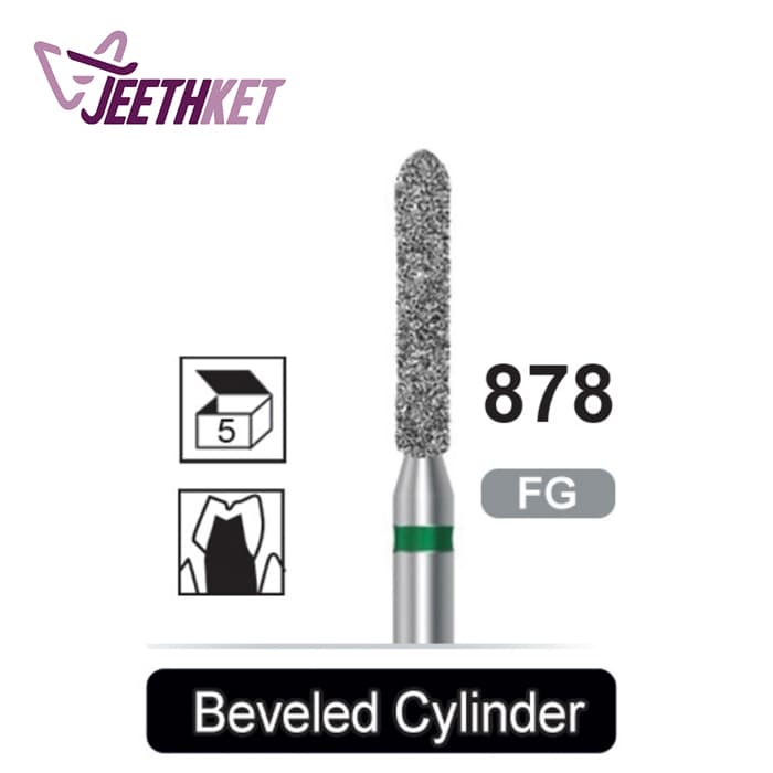 فرز الماسه تراش مدل استوانه ای سر پهن توربین/878_Beveled Cylinder