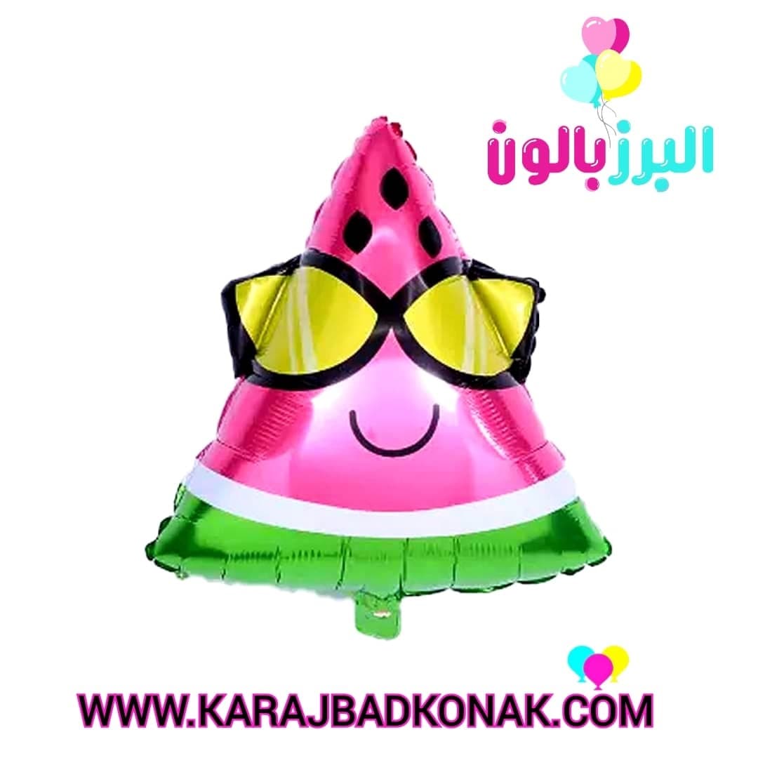 بادکنک فویلی هندوانه عینکی یلدا