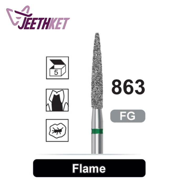 فرز الماسه تراش مدل شعله شمعی توربین/863_Flame