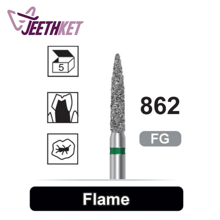 فرز الماسه تراش مدل شعله شمعی توربین/862_Flame