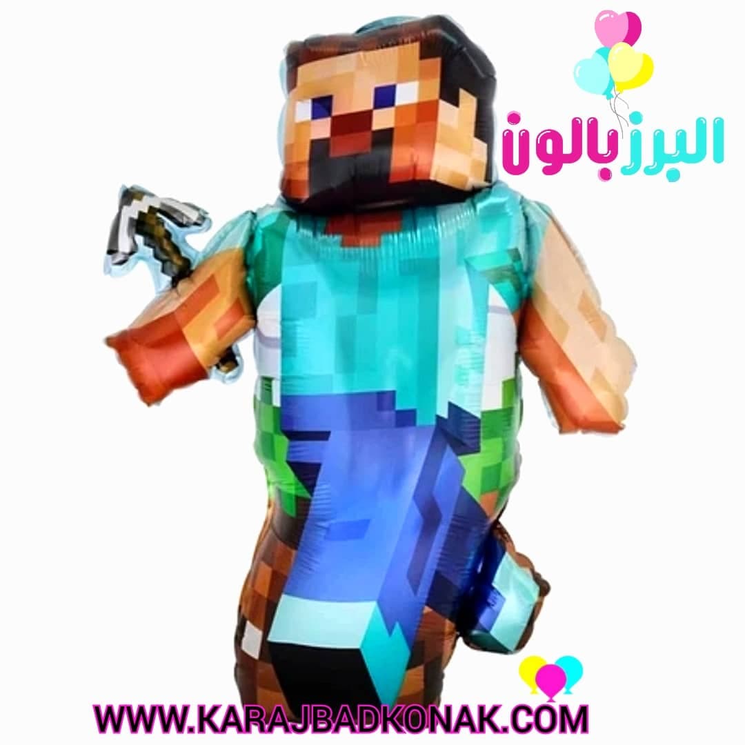 بادکنک فویلی ماینکرفت (Minecraft)