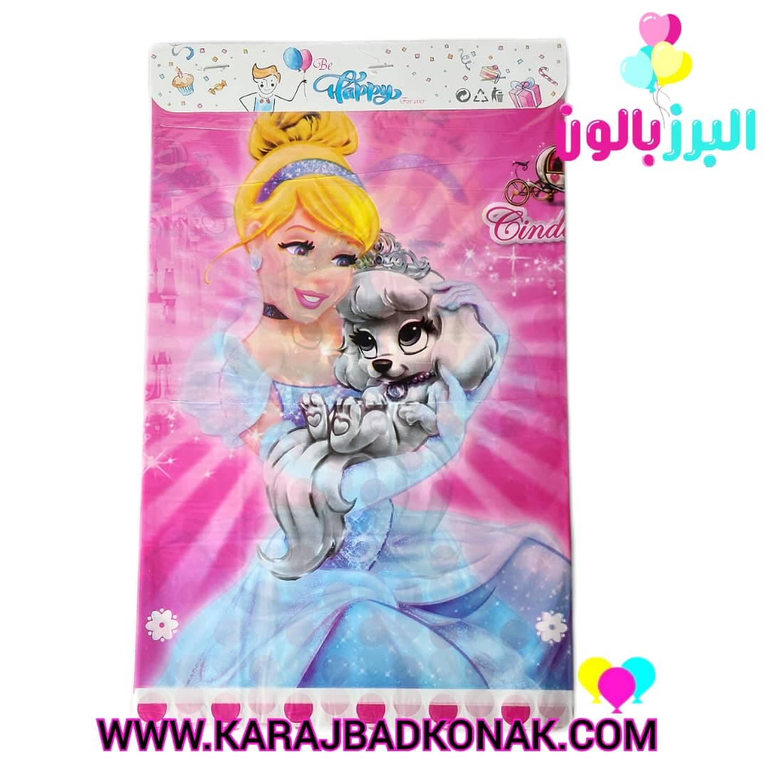 سفره یکبار مصرف تم سیندرلا