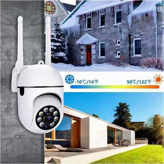 دوربین وایفای ۳۶۰ درجه بیسیم خانگی و فضای باز با کیفیت 1080P