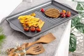 سینی گریل مشکی ریور کد 3850B