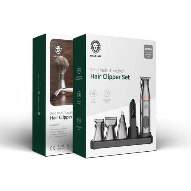 ماشین اصلاح 5در1 گرین Green 5in1 hair clipper set — تصویر ۲