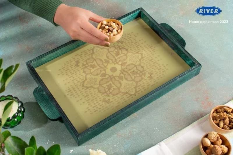 سینی چوبی فرداد کد Bرنگ میکس ریور کد 2327