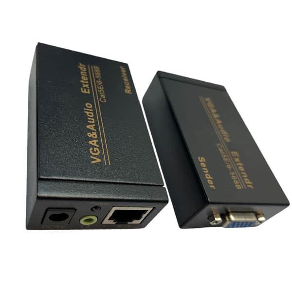 اکستندر کابل 100متریVga (افزایش دهنده طول کابل vga توسط کابل شبکه)