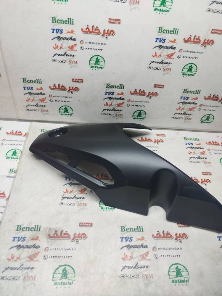 قاب محافظ اگزوز موتور هوندا طرح adv 150 160 170 180 ای دی وی مشکی — تصویر ۳