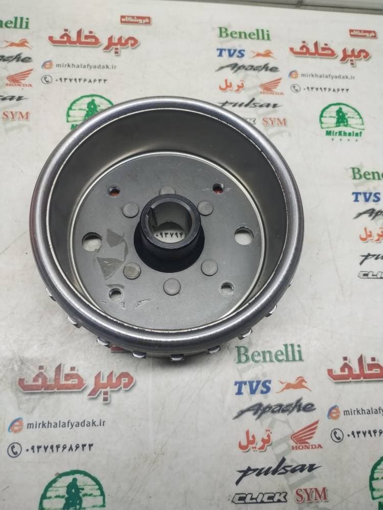 اهنربا سنگ 18 بوبین (دستگاه) سیم پیچی برق موتور طرح کلیک و یاماها طرح ایروکس nvx و بی کلاچ ویو