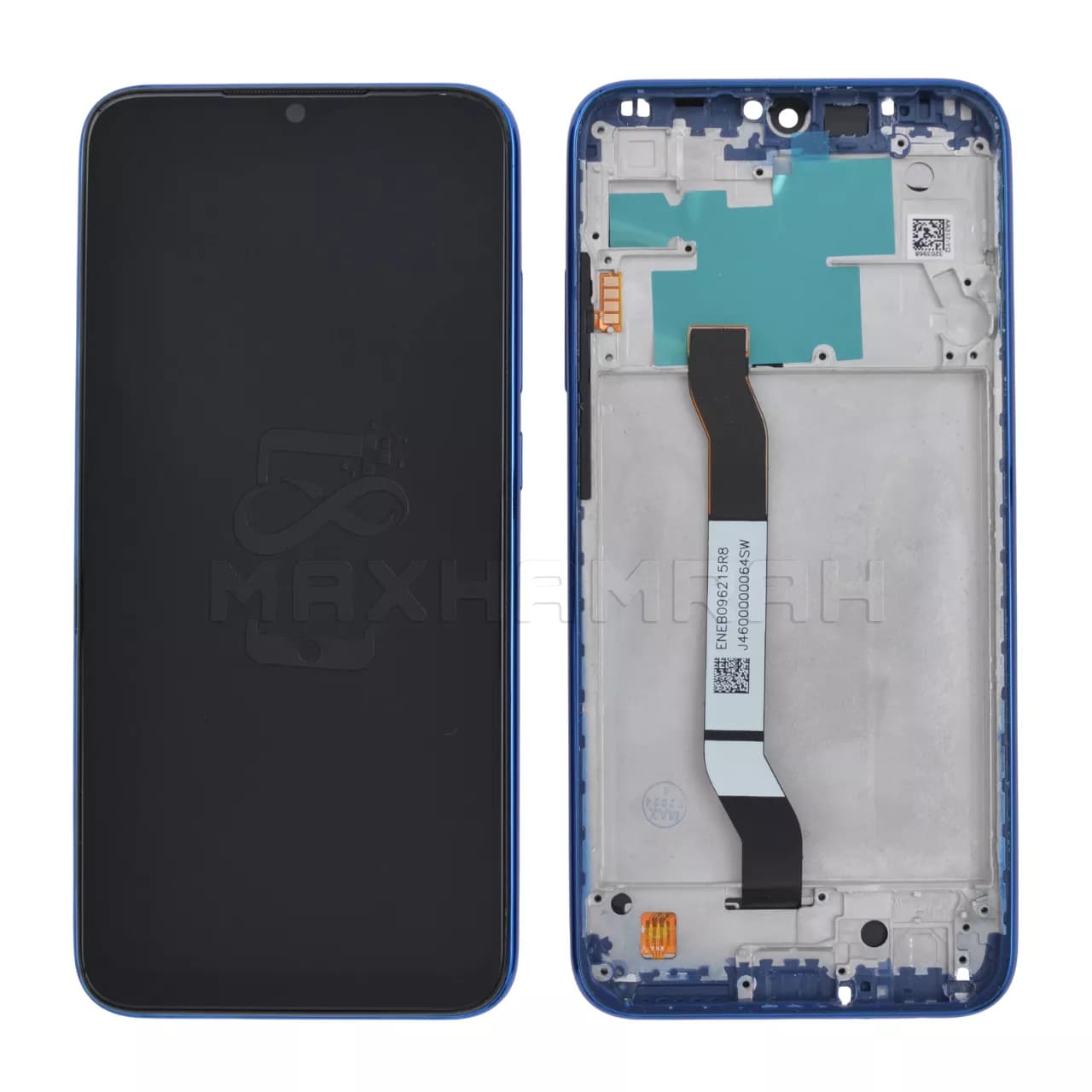 LCD Touch Screen with Frame for Xiaomi Redmi Note 8 – Blue