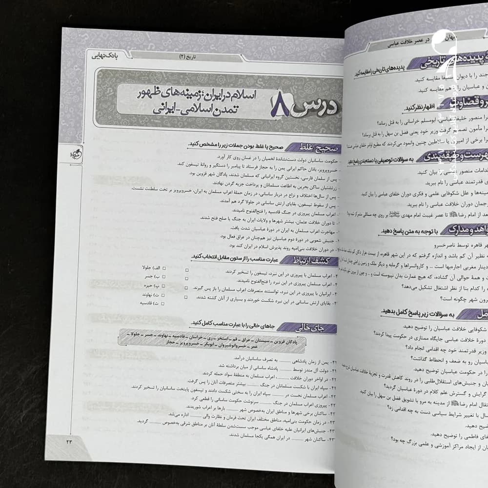 کتاب بانک نهایی تاریخ یازدهم انسانی خیلی سبز (دست دوم) — تصویر ۲