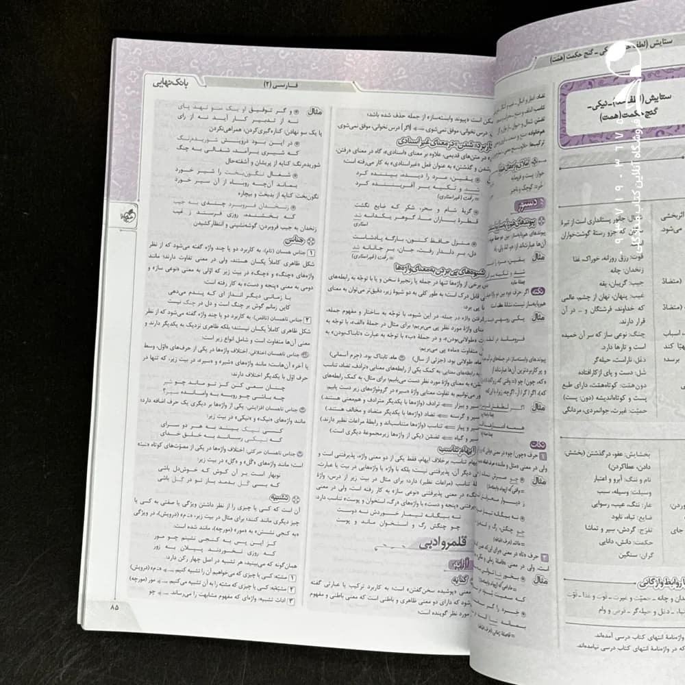 کتاب بانک نهایی فارسی یازدهم خیلی سبز (دست دوم) — تصویر ۲