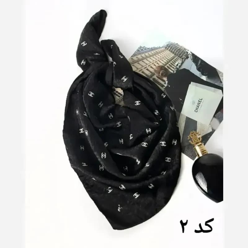 مینی اسکارف مارک کوپرا جنس ژان ژان قواره 65 در 65 سانتی متر — تصویر ۳