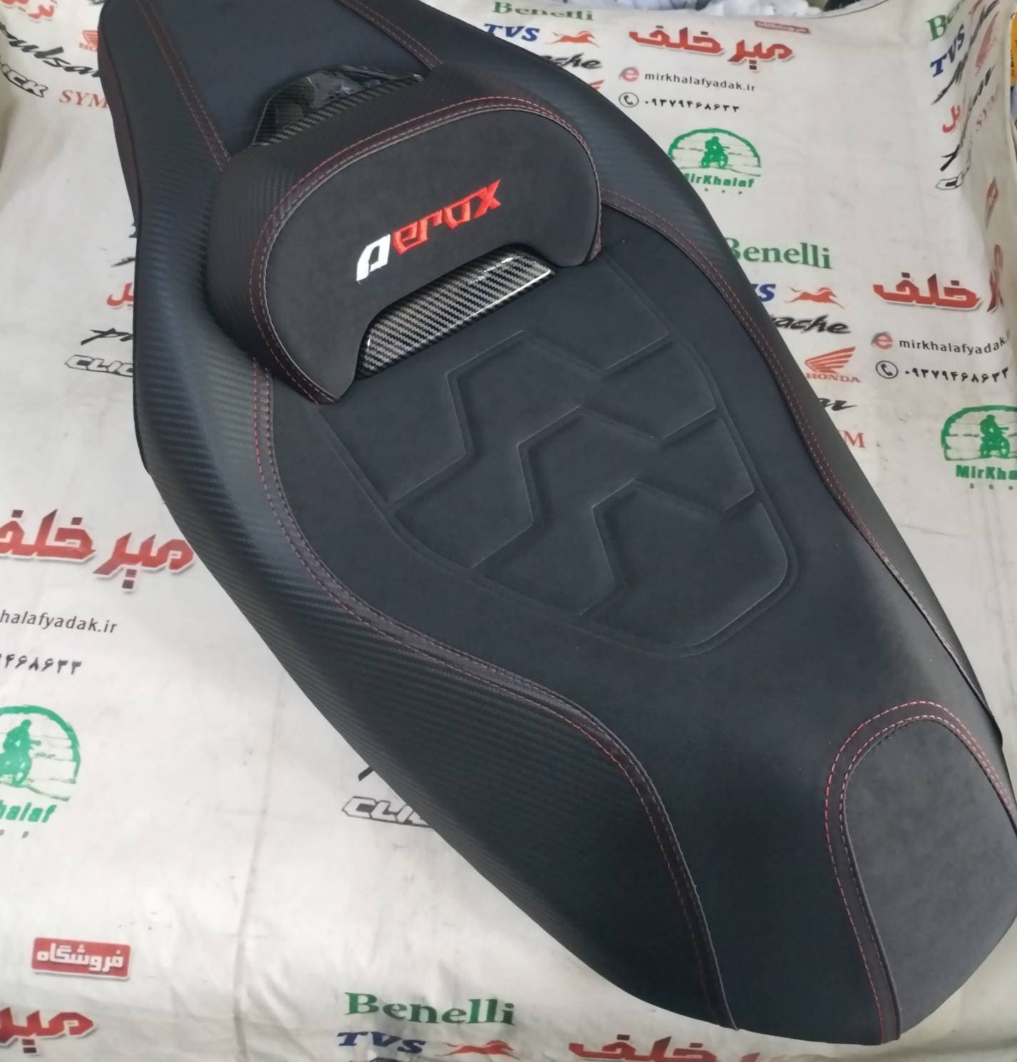 زین (صندلی) موتور اسپشیال یاماها ایروکس و طرح ایروکس nvx اصلی