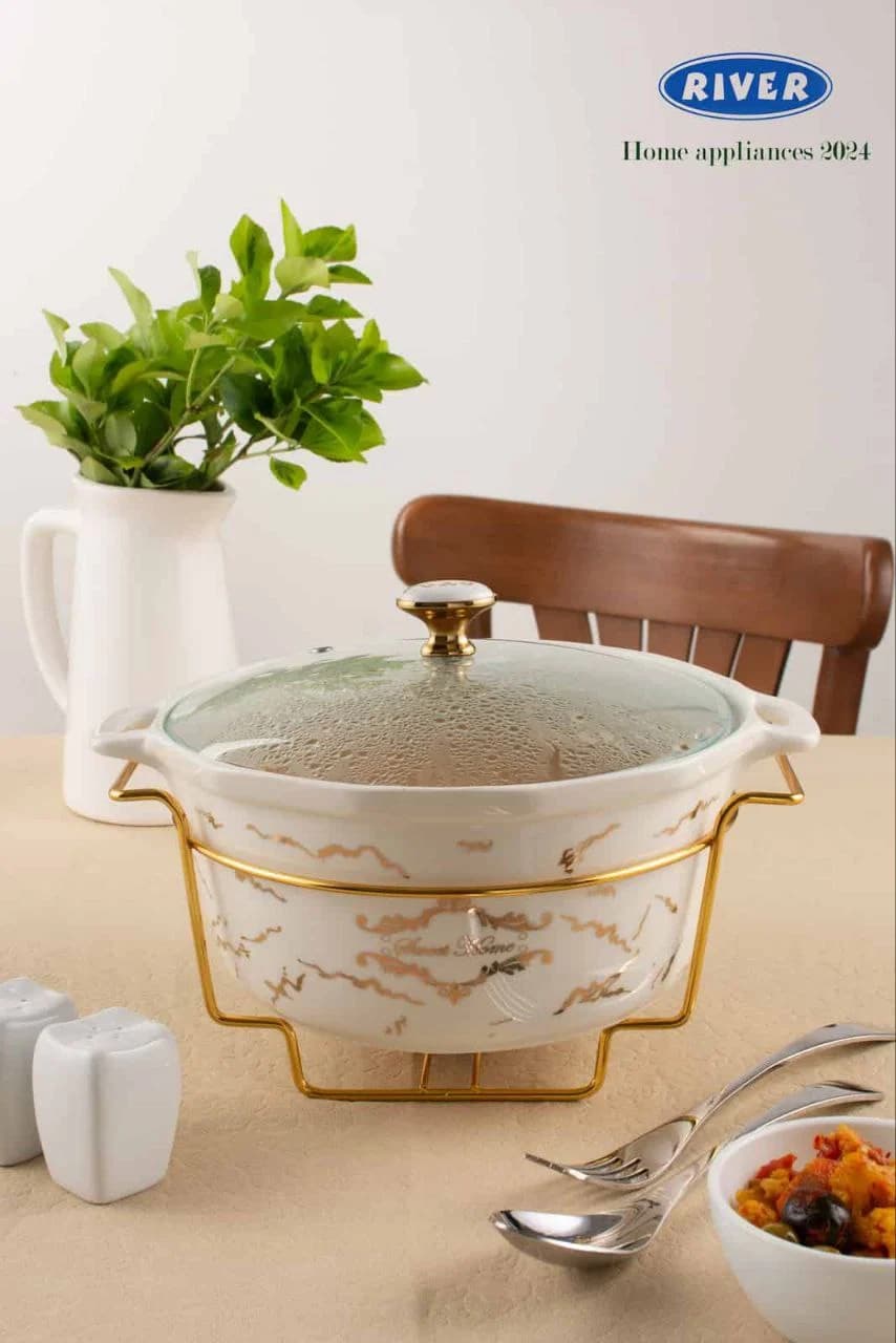 سوفله چینی گرد بزرگ Milano ریور کد 8205-24