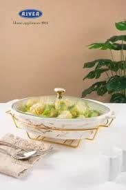 سوفله چینی بیضی بزرگ Milano ریور کد 8203-33