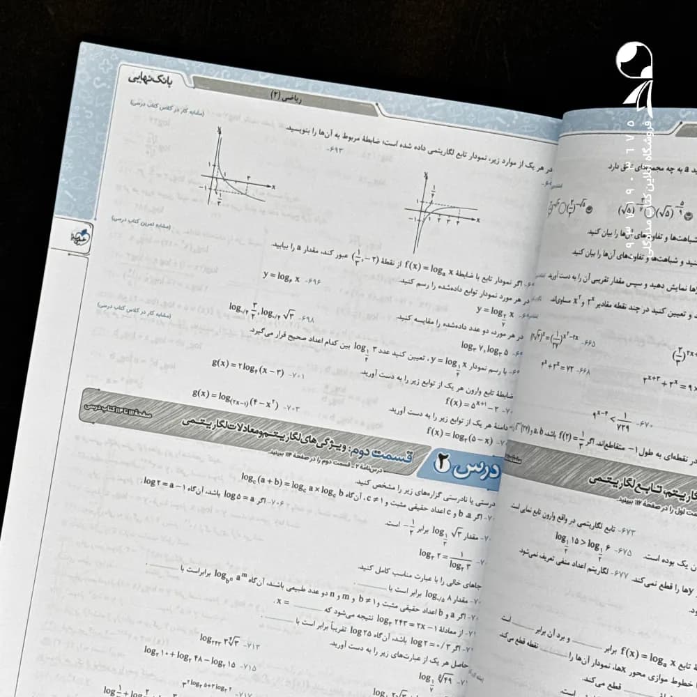 کتاب بانک نهایی ریاضی یازدهم تجربی خیلی سبز (دست دوم) — تصویر ۳