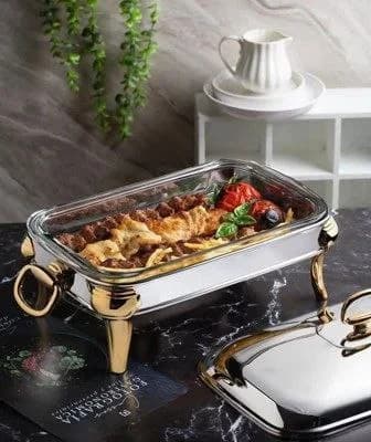 سوفله مستطیل بزرگ روما طلایی ریور کد RM 207G