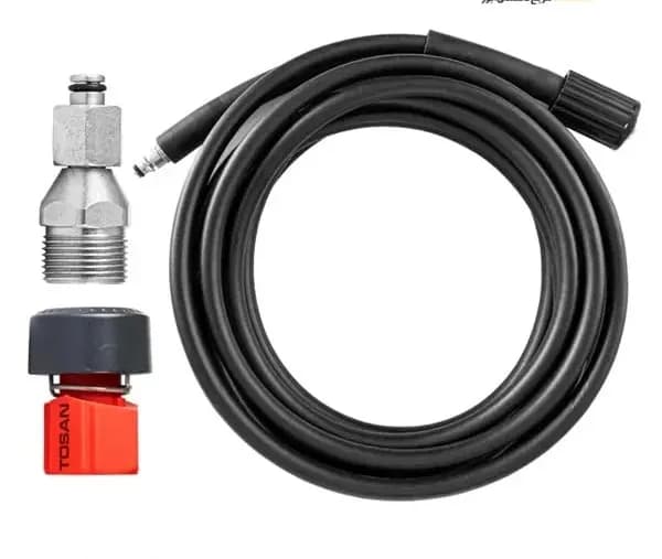 شلنگ کارواش توسن فشار قوی منجیددار 6 متری مدل TSC-1214H6M2214