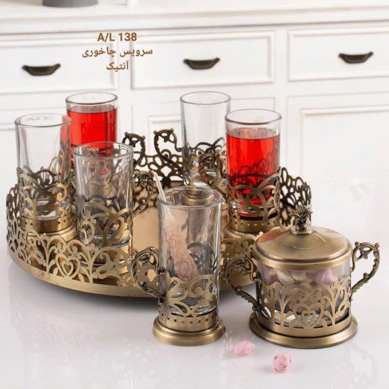 سرویس چای خوری آنتیک ریور کد A/L 138