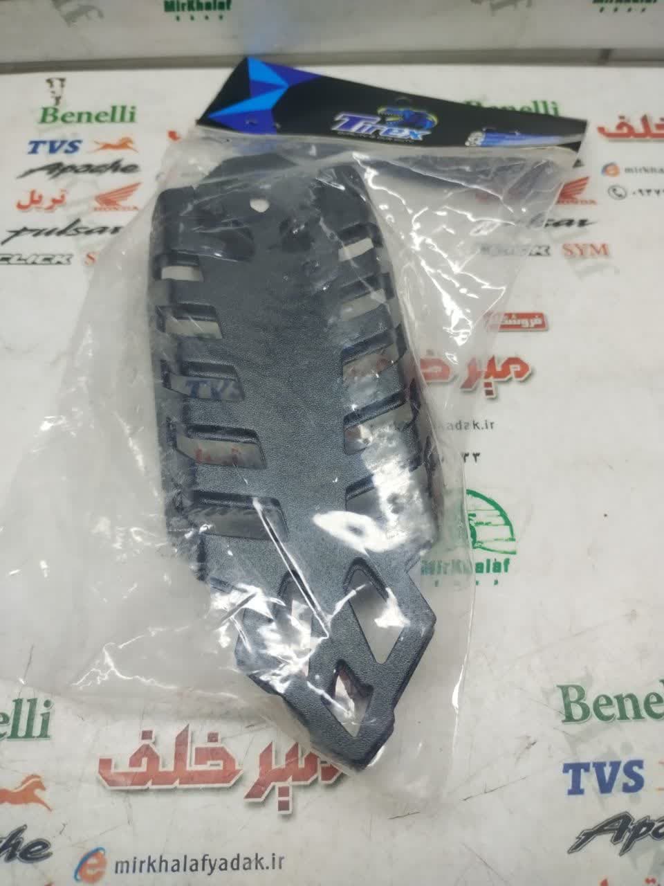 محافظ کمک فنر عقب (وسط) موتور هوندا مشکی (جفتی) — تصویر ۲