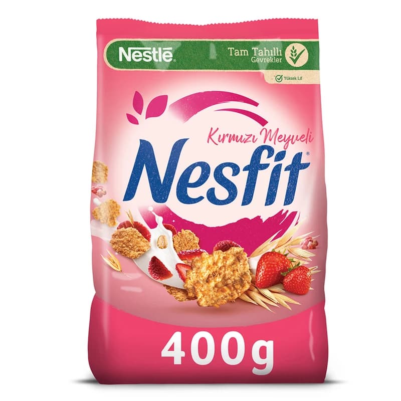 لات صبحانه نسفیت توت فرنگی(400 گرم)
