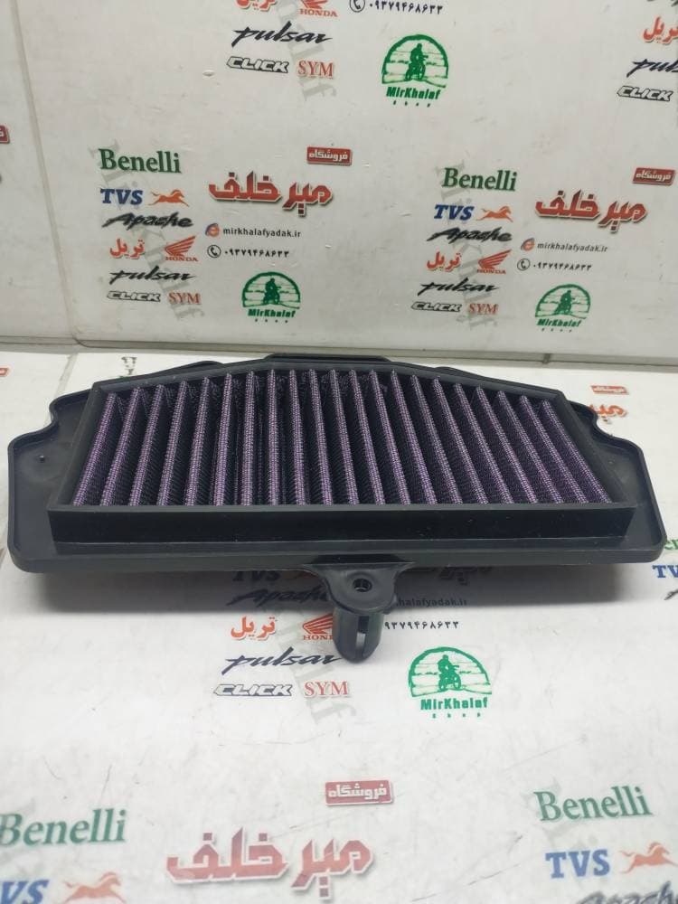 فیلتر (ابر) هواکش موتور کاوازاکی 2 دوسیلندر و 4 چهارسیلندر اسپرت اصلی — تصویر ۲