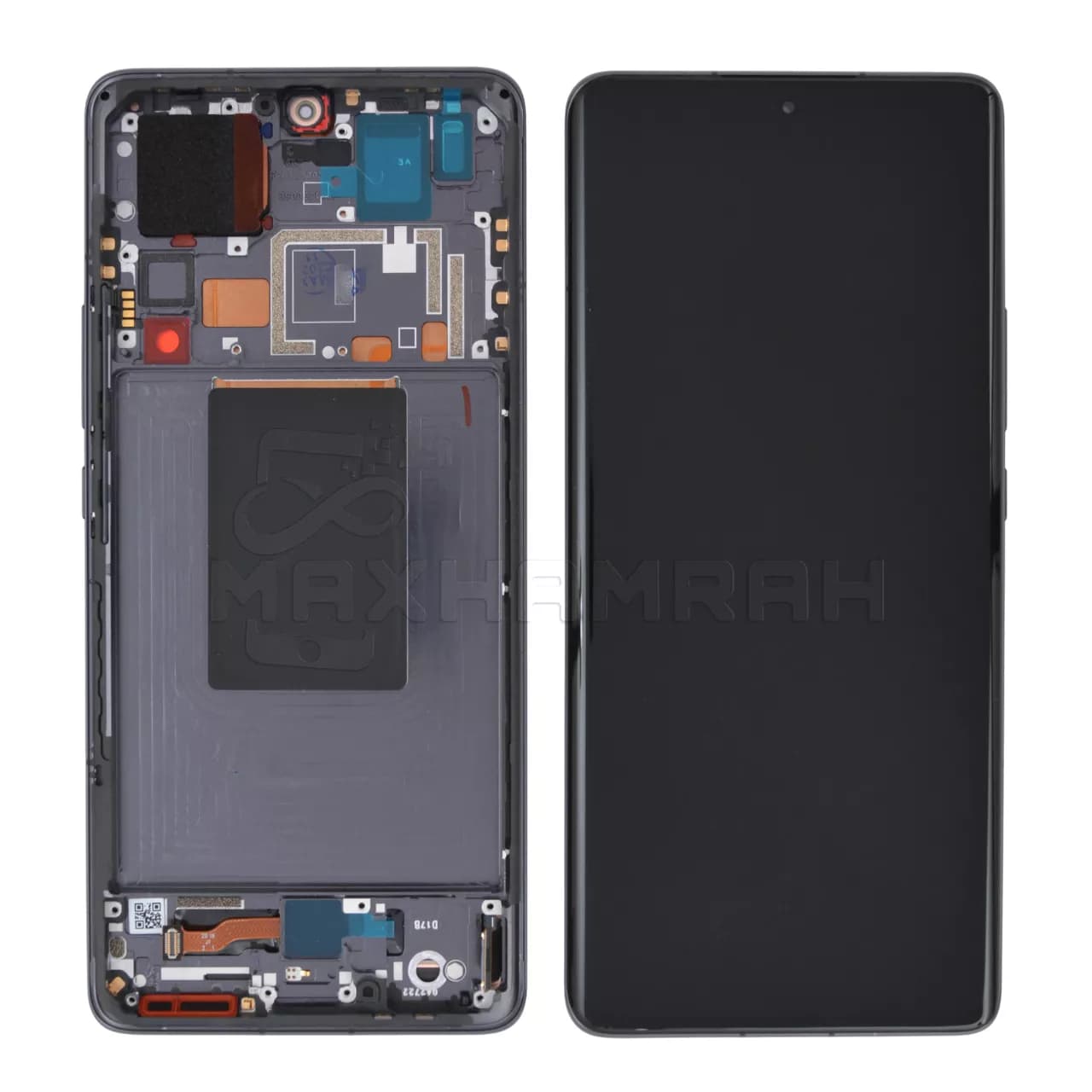 LCD Touch Screen with Frame for Xiaomi 12 Pro – Black