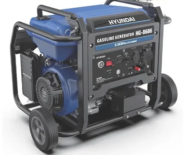 موتور برق هیوندای 8.5 کیلو وات ریموت دار مدل HG-8686 PRO